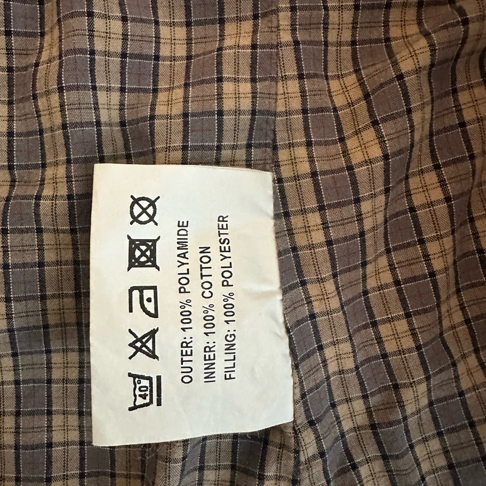 Barbour Quilted Navy Vest size 14 GUC - Picture 14 of 16